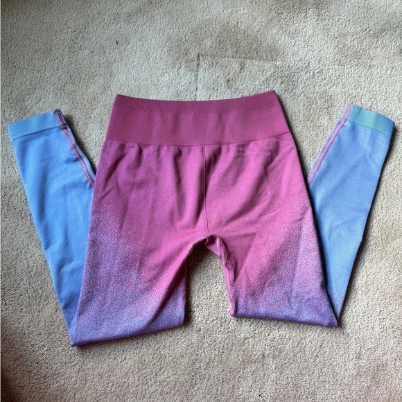 NWOT GymShark Adapt Ombré Seamless Leggings Size medium - Picture 3 of 5
